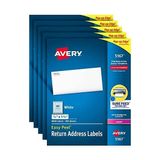 Mabelme Easy Peel Return Için Adres Etiketleri Lazer/led Yazıcı, 1/5,1 cm x 1 – 3/10,2 cm Box 8.000, Fall 5 Adet (5167)