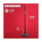 Mabelme Frameworks GFW-MIC-1000 Mikrofon Standı, 25 Cm, Yuvarlak Ayak - 001-Renkli
