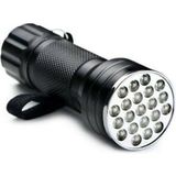 Mabelme Gaman Uv Işık El Feneri, 21 LED Ultraviyole Mor Işık, Para ve Kimlik Kontrol Cihazı - 0,5