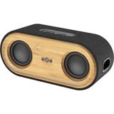Mabelme Get Together 2 Mini Taşınabilir Bluetooth Hoparlör. Sürdürülebilir Malzemelerden Yapılmış Kablosuz Seyahat Hoparlörü, 15 Saat Çalma Süresi, Mikrofon, 20 W Dış Mekan Hoparlörü - 01-Siyah