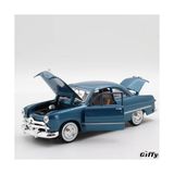 Mabelme Giffy / 1949 Coupe 1:24 Ölçek Die-Cast Kutulu Full Metal Koleksiyonluk Oyuncak Klasik Araç Model Araba Kahverengi (Mavi)