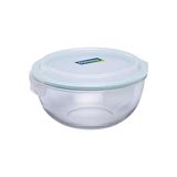 Mabelme Glasslock Yuvarlak Cam Saklama Kabı 2000 ml - 0 Siyah - Option-1