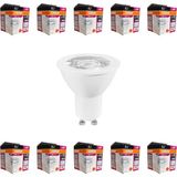 Mabelme GU10 LED Ampul 4.5W 6500K Beyaz Işık – 350LM, 36° Işık Açısı, 10'lu Ekonomik Paket, Enerji Sınıfı F – 15.000 Saat Ömür - 0,5 W - Altın
