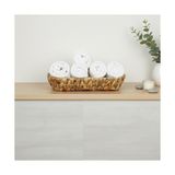 Mabelme Hasır Oval Ekmek Sepeti ve Çok Amaçlı Düzenleyici, 28X6 cm Doğal Örme Sunum Tabağı, Ince Uzun Baget Ekmeklik, Çatal Kaşık ve Banyo Makyaj Organizeri - Kestane Akaju - Option-1
