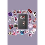 Mabelme Hazbin V3 Paketi/bullet Journal Defter Çıkartma Ajanda Laptop Etiket, 787648768467 - Option-1 - -50 C