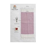 Mabelme Hediye Hamamı 3'lü Avantajlı Keçe Sabunlu Set - Magnet Aynalı, 3 Havlu ve Doğal Lifli Sabun - Spa Banyo Hediye Kutulu (Mor Pembe Kırmızı) - 001-Beyaz - Option-1