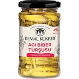 Mabelme Kükrer Acı Biber Turşusu Cam Kavanoz 360 gr