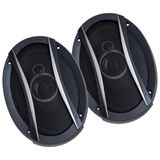 Mabelme Leone HR-6935TW 1250 Watt 6 x 9 Kapaklı Çiftli Takım Oval Hoparlör