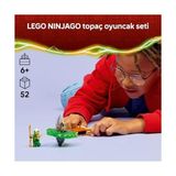 Mabelme Lloyd, Toprak Canavarı Topacına Karşı 71850-6 Yaş ve Üzeri Çocuklar Için Kılıç Aksesuarlı Lloyd ve Kötü Toprak Canavarı Minifigürleri Içeren Oyuncak Yapım Seti, Hediye Fikri (52 Parça) - 0 - Siyah