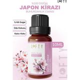 Mabelme Lofty Kirazı Çiğçeği Saf Uçucu Yağ (10ML) -%100 Doğal Esansiyel Yağ | Etkileyici ve Egzotik Oda Kokusu, Buhurdanlık ve Difüzör Yağı - 001-Renkli - 100 x 100 cm