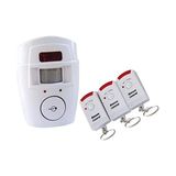 Mabelme LR-NG300-3 Kumandalı Kablosuz Hareket Dedektörlü Alarm Seti, Kumandalı Ev Alarmı, Hırsız Alarmı, Hırsız Alarm Sistemi - Option-1