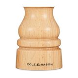 Mabelme & Mason London Doğal Kayın Tuzu ve Karabiber Değirmeni Seti, 130 Mm, Hassas + Karbon/seramik Mekanizmaları, Ayarlanabilir Öğütmeli Tuz ve Karabiber Değirmenleri, Kayın Ağacı, Hediye Seti - Acı Kahve - Option-1