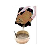 Mabelme Miapet Elekli Desenli Kedi Tuvalet Önü Paspası 60 x 45 cm Tombul Kedi - 000-Siyah - Option-1