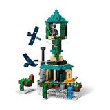 Mabelme Minecraft™ Gökyüzü Kulesi 21173 - Bir Pilot, 2 Uçan Hayalet ve Bir Kedi Içeren Eğlenceli Uçan Adalar Oyuncak Yapım Seti (565 Parça) - 0 - Siyah