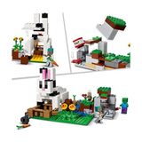 Mabelme Minecraft® Tavşan Çiftliği 21181 – Oyunlarını Seven Çocuklar Için Tavşan Evi Içeren Yaratıcı Oyuncak Yapım Seti (340 Parça) - 0 - Siyah