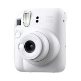 Mabelme Mini 12 Beyaz Fotoğraf Makinesi 10'lu Film ve Pvc Albüm Bundle Box - Açık Bej