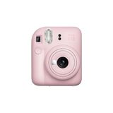 Mabelme Mini 12 Pembe Fotoğraf Makinesi-10'lu Film-Mini Albüm ve Şeffaf Kılıf Seti - Açık Bej