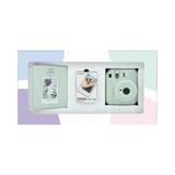 Mabelme Mini 12 Yeşil Fotoğraf Makinesi 10'lu Film ve Pvc Albüm Bundle Box - Açık Bej