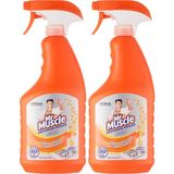 Mabelme Mr Muscle Advanced Power Virüs Etkili Limon Kokulu Mutfak Spreyi, 750 ml 2li Paket - Option-1