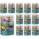 Mabelme Mystic Yavru Köpek Biftekli ve Jöleli Konserve Mama 400 gr x 12 Adet - Option-1