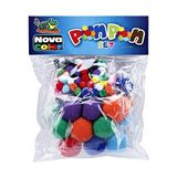 Mabelme NC-350 Renkli Ponpon 30CM - -- - Option-1