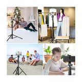 Mabelme NP588 170 cm Işık Tripodu ve Monopod Özellikli Kullanımı Kolay ve Pratik Iç ve Dış Mekan Fotoğraf ve Video Çekimleri Için (NP588 170 cm Işık Tripodu) - Option-1
