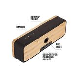 Mabelme Of Get Together, Taşınabilir Bluetooth Hoparlör Kutusu, Kablosuz Bağlantı, Mikrofon, Oda Doldurucu Ses, 3,5 mm Aux Girişi, USB Bağlantı Noktası, 10 Saat Pil Ömrü, Siyah - 01-Siyah