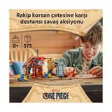 Mabelme One Pıece Palyaço Buggy'nin Sirk Çadırı 75637 – 8 Yaş ve Üzeri ve Severler Için Renkli Sirk Temalı Dekoratif Oyuncak Yapım Seti, Koleksiyonluk Minifigürlü Model (573 Parça) - 0 - Siyah