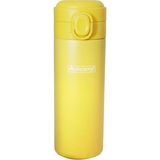 Mabelme Orcamp 420 ml Termos Mug, Dayanıklı Kamp Ekipmanları, Kamp Aksesuarları, Açık Hanana Sporları, Doğa Sporları, Yürüyüş, Sırt Çantasıyla Seyahat, Kamp Mutfağı, Kamp Malzemeleri, Sarı, 420ML - -- - 000-Siyah