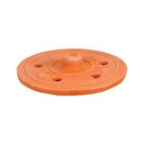Mabelme Ortaboy Sırsız Dolma Taşı Kapağı(22 * 3 Cm) Toprak Güveç Tencere Kap - 0 Siyah - Option-1