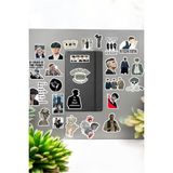 Mabelme Peaky Blinders Thomas Paketi/bullet Journal Defter Çıkartma Ajanda Laptop Etiket, 8746874684654 - Option-1 - -50 C