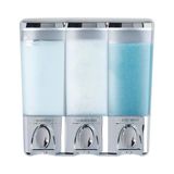 Mabelme Products Clear Choice Duş Şampuan ve Sabunluk, 19X9X19 Cm, Krom - 0,25 gr