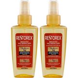 Mabelme Restorex Besleyici Saç Bakım Yağı 80 Mililitre, 7 Besleyici Yağ (2 Paketi) - 0,25 gr