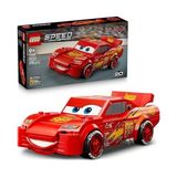 Mabelme Speed Champions | Şimşek Mcqueen 77255 – 9 Yaş ve Üzeri Çocuklar Için 'lightyear' Baskılı Lastikler ve Ünlü Far Çıkartmaları Içeren Oyuncak Yapım Seti, Yaratıcı Hediye Fikri (270 Parça) - 0 - Siyah