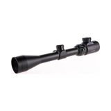 Mabelme Store 3-9X40 Zoomlu Çıft Işıklı Av Tüfeği Dürbünü Montaj Kelepçeli