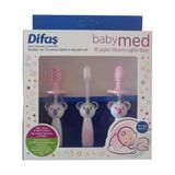 Mabelme Store Baby Med Bebek Ağız Bakım Seti (Pembe) - Option-1