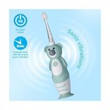 Mabelme Store Baby Sonic Brush-Baby Wildones Koala Desenli Çocuk Şarjlı Elektrikli Diş Fırçası, Zamanlayıcılı - Renkli