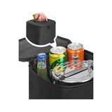 Mabelme Store Byens 8 Litre Termos Çanta Yemek Taşıma Çantası Termo Termal Sıcak ve Soğuk Tutan Piknik Buzluk Çantalar Termal Beslenme Piknik Çantası - Option-1 - 12M-Krem