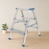 Mabelme Store Çift Basamaklı 3+3 Alüminyum Merdiven 69 cm