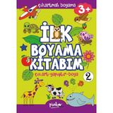 Mabelme Store Çıkartmalı Ilk Boyama Kitabım 3+ Yaş-2