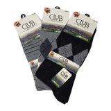 Mabelme Store Club Lamswool Yün Erkek Kışlık Çorap 3 Adet - 40 - 44 - Asorti