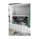 Mabelme Store Genişletilebilir Raf Ayarlanabilir Dolap Içi Düzenleyici Mutfak Düzenleyici Banyo Düzenleyici - 0 Siyah - Option-1