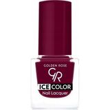 Mabelme Store Ice Nail Lacquer No: 143 - Parlak Bitişli Mini Oje 6 ml - 0 - Siyah
