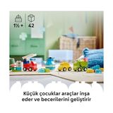 Mabelme Store Ilk Yaratıcı Araçlar 10474-1.5 Yaş ve Üzeri Kız ve Erkek Çocuklar Için Figür Içeren Eğitici Yaratıcı Oyuncak Yapım Seti, Çocuklar Için Eğlenceli Doğum Günü Hediyesi Fikri (42 Parça) - Option-1