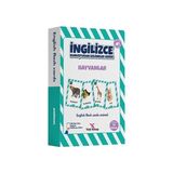 Mabelme Store Ingilizce Kelime Kartları - Hayvanlar