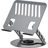 Mabelme Store Macbook ve Laptop Standı 360 Derece Dönebilen Boyutu Ayarlanabilir Alüminyum Alaşım Ergonomik Tasarım Bilgisayar Tutucu (Bilgisayar Standı)
