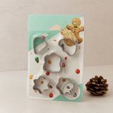 Mabelme Store Metal Kurabiye Kalıbı 5'li Set (Kalp, Yıldız, Papatya, Ağaç)