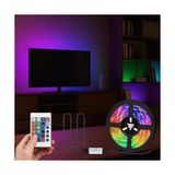 Mabelme Store Monitör ve Tv Arkası 3 Metre Rgb Şerit LED Seti - Cata USB Bağlantılı, Uzaktan Kumandalı, 352 Renk Seçenekli Ambiyans Aydınlatma, Göz Yormayan LED Işık Sistemi - 1 m - 00 Beyaz