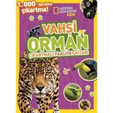 Mabelme Store National Geographic Kids Vahşi Orman Çıkartmalı Faaliyet Kitabı