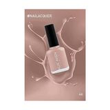 Mabelme Store Pembe Nude Oje 46 - Yüksek Pigmentli Uzun Süreli Kalıcılık Hızlı Kuruma - Nail Lacquer 46 - 0 - Siyah